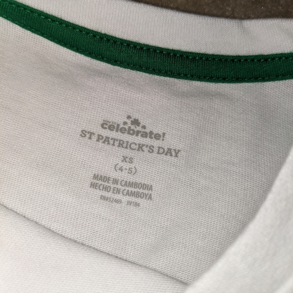 Nwt Way To Celebrate St. Patricks Day Girl's Luck T-Shirt - Picture 11 of 11